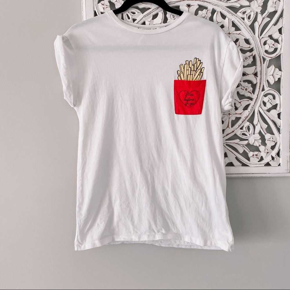 LFries Before Guys Graphic Tee